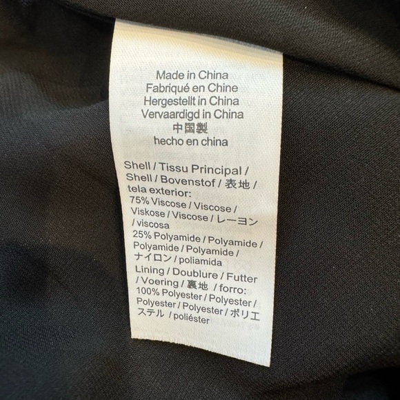 J Crew Gwyneth slip skirt velvet - sz L - black (more like dk grey) - exc cond - Picture 6 of 7